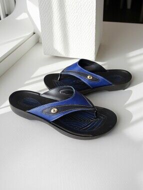 Aerosoft Frondle Vacation Essentials Summer Comfortable Toe Thong Flip Flop 8